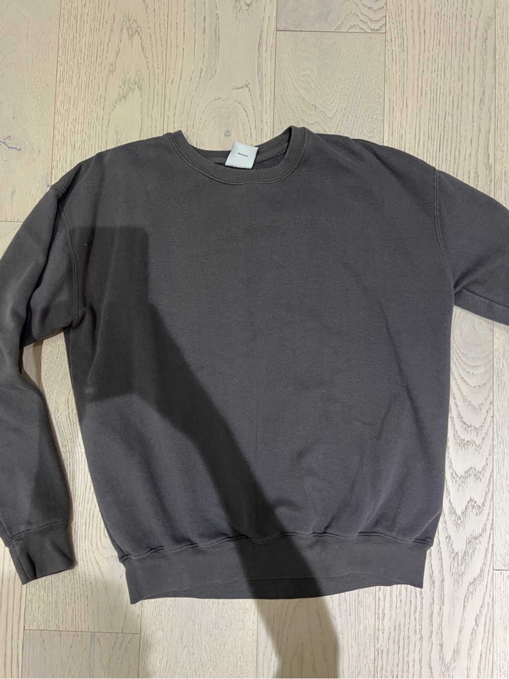 Vintage Men's Crewneck Sweater — Black